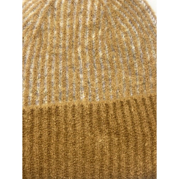 Marcus Adler New York Striped Cuff Beanie New - Picture 3 of 4